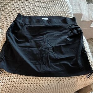 Columbia Black Skirt with Adjustable Sides